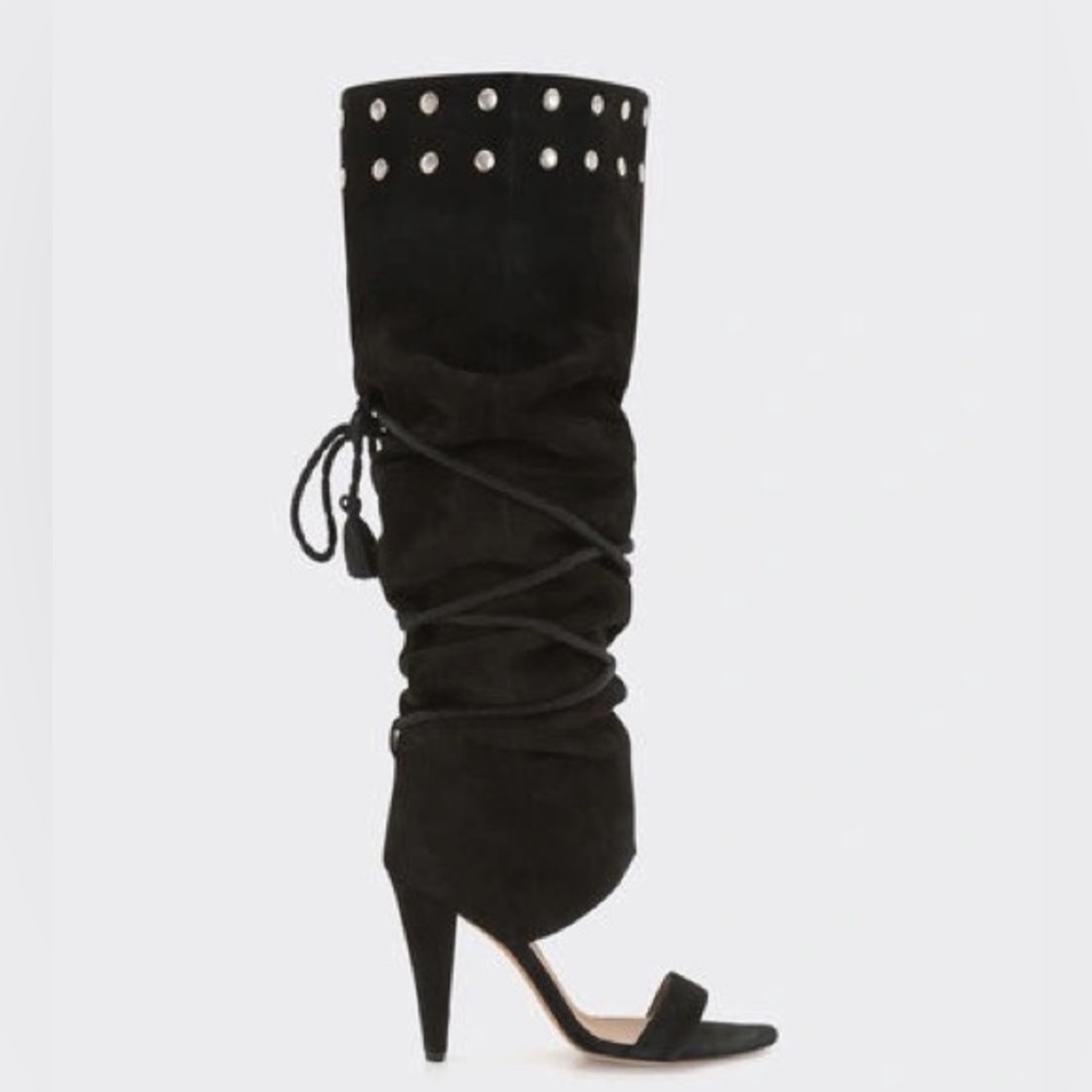 NEW | IRO PARIS LOTTA OTK HEEL BOOT SANDALS | size 37